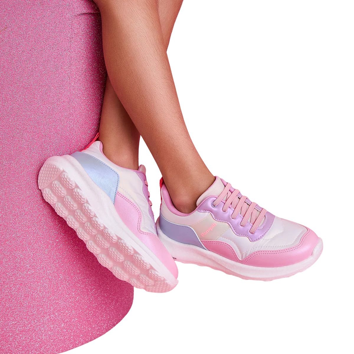 Tenis Running Inf Running Pampili  746.032.000-126 Multicores 4