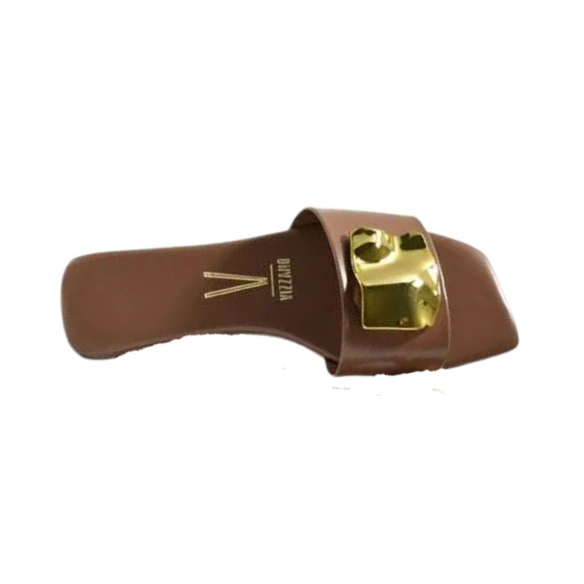 Tamanco Feminino Rasteiro Vizzano Marrom Marrom 6