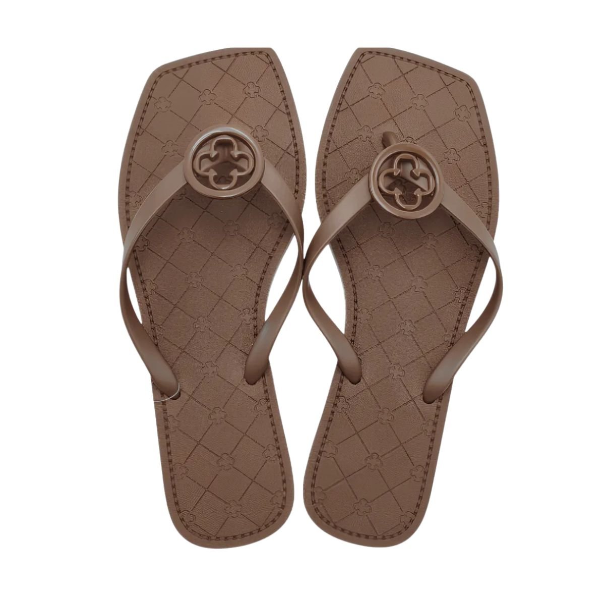 Chinelo Feminino Dedo Capodarte Marrom Marrom 3
