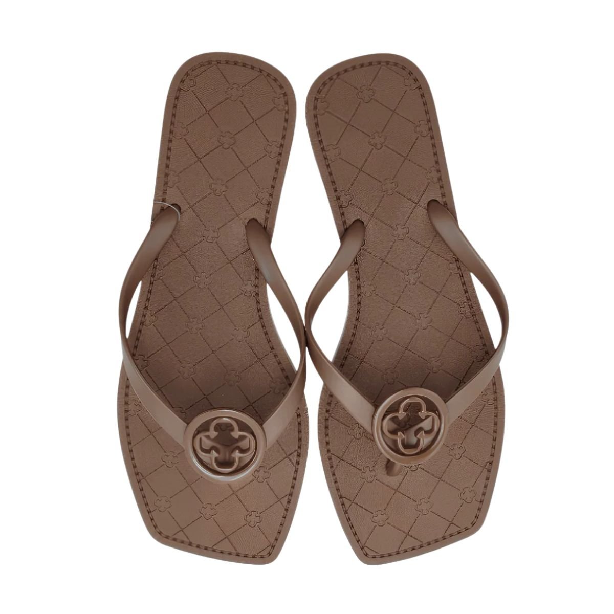 Chinelo Feminino Dedo Capodarte Marrom Marrom 5