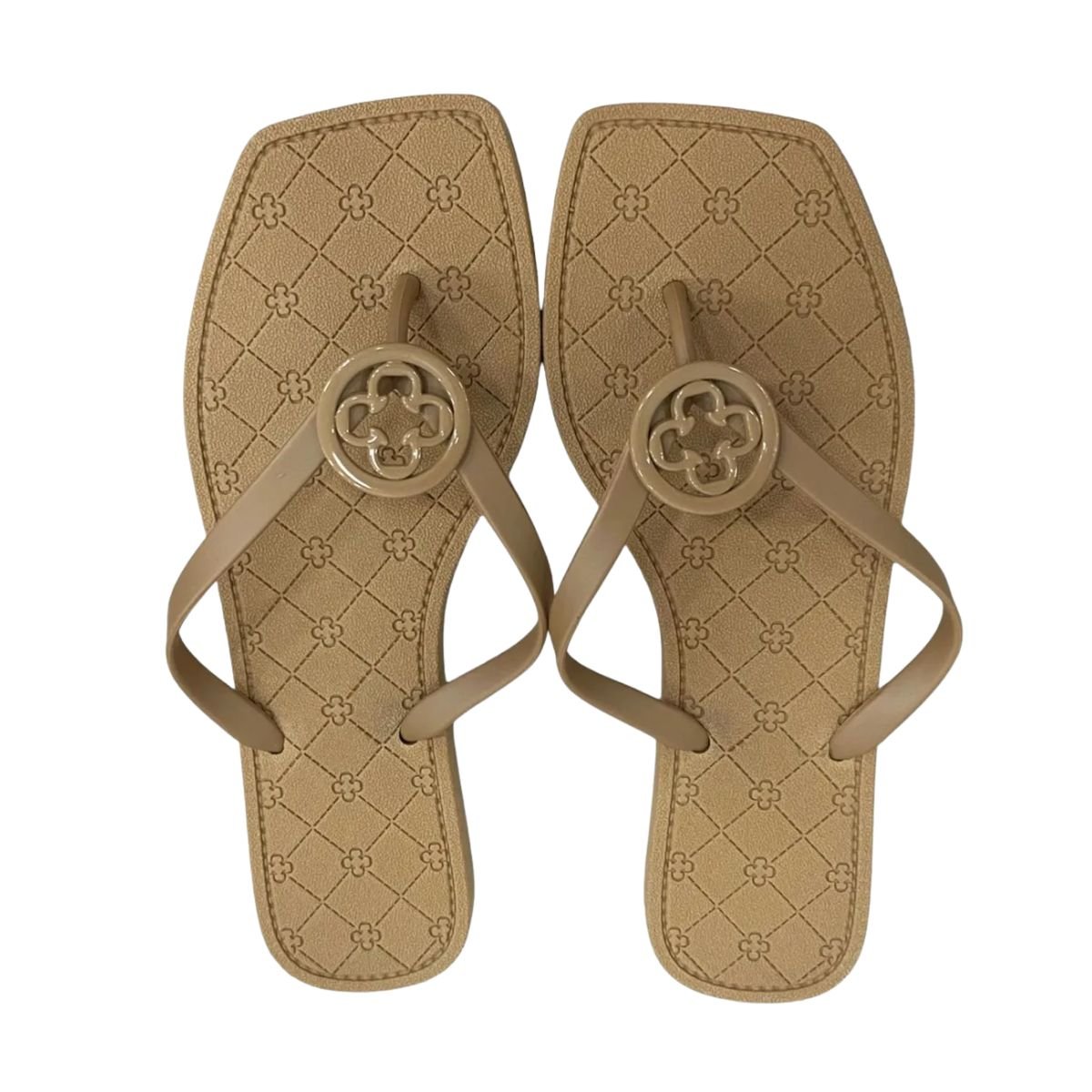Chinelo Feminino Dedo Capodarte Dourado Dourado 3