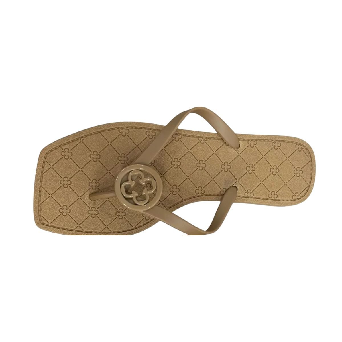 Chinelo Feminino Dedo Capodarte Dourado Dourado 6