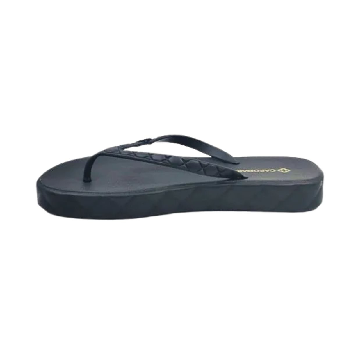 Chinelo Feminino Dedo Capodarte Preto Preto 4