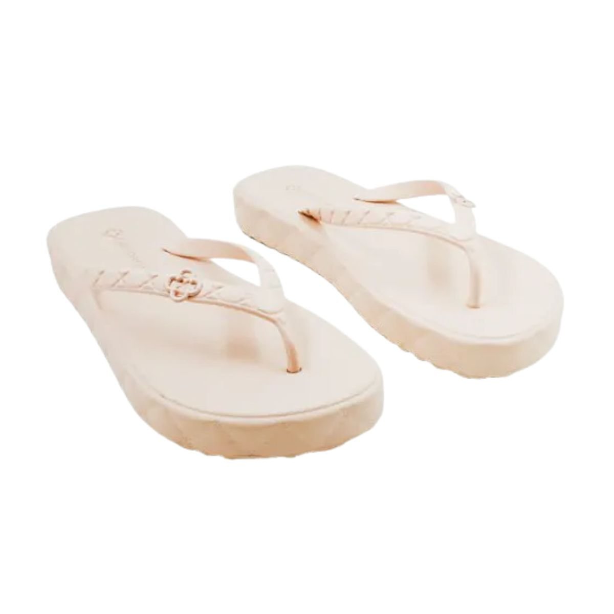 Chinelo Feminino Dedo Injetado Capodarte Bege Bege 2