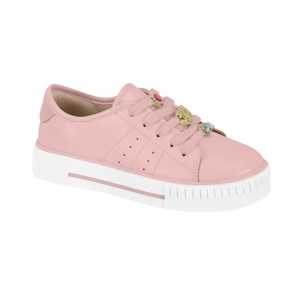 Tênis Casual Infantil Molekinha Street Rosa Rosa 2