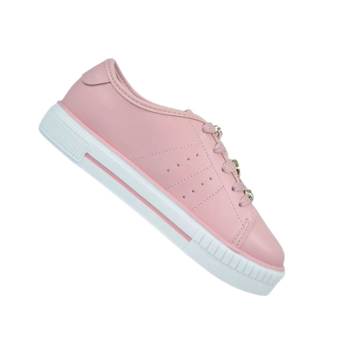 Tênis Casual Infantil Molekinha Street Rosa Rosa 7