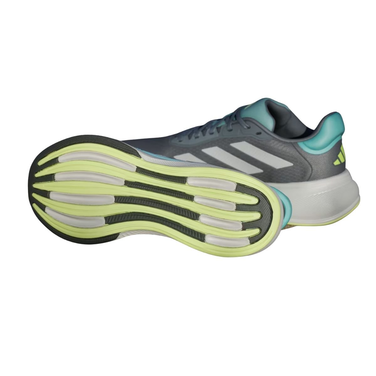 Tênis Corrida Masculino Adidas Response Super Chumbo Cinza 4