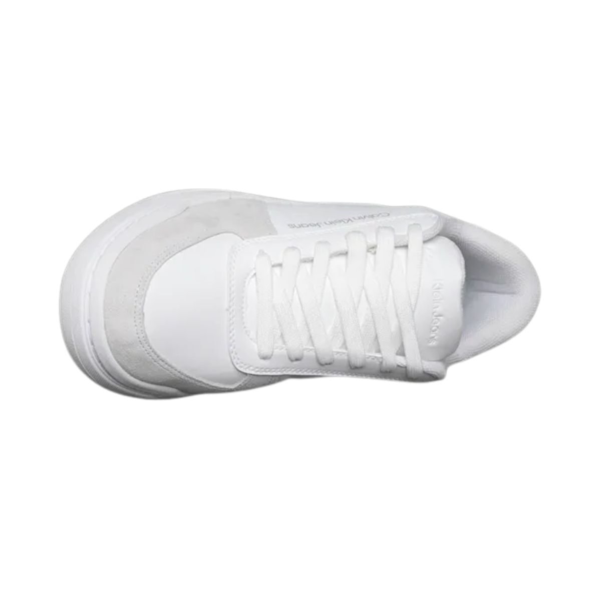 Tênis Casual Masculino Calvin Klein Court Branco Branco 5