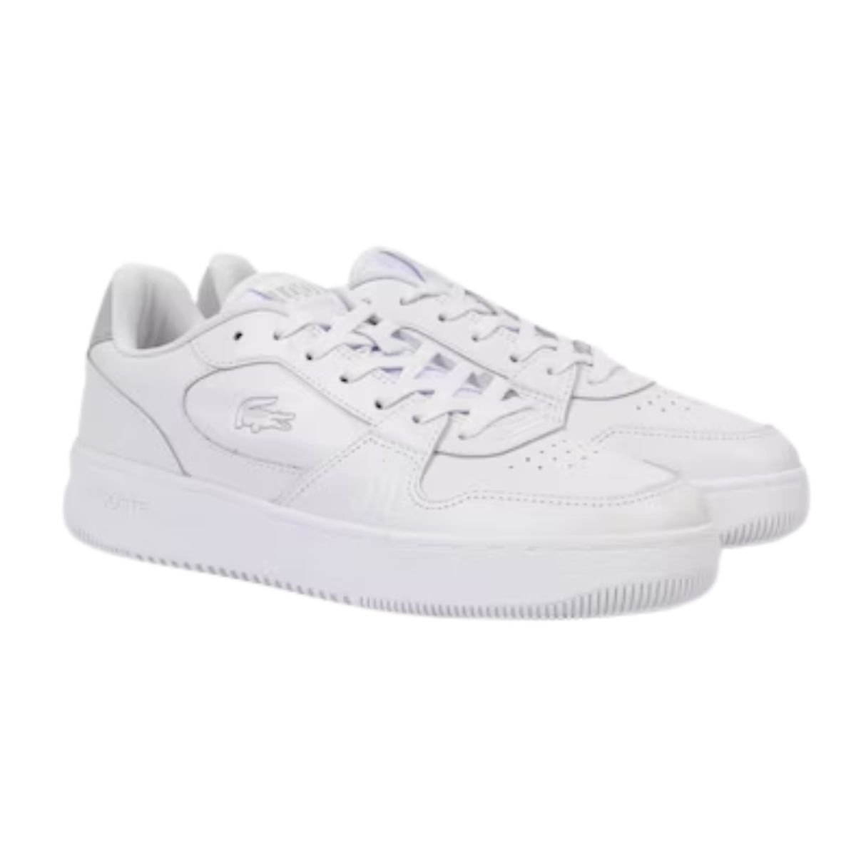 Sapatênis Masculino Lacoste L001 Set Branco Branco 2