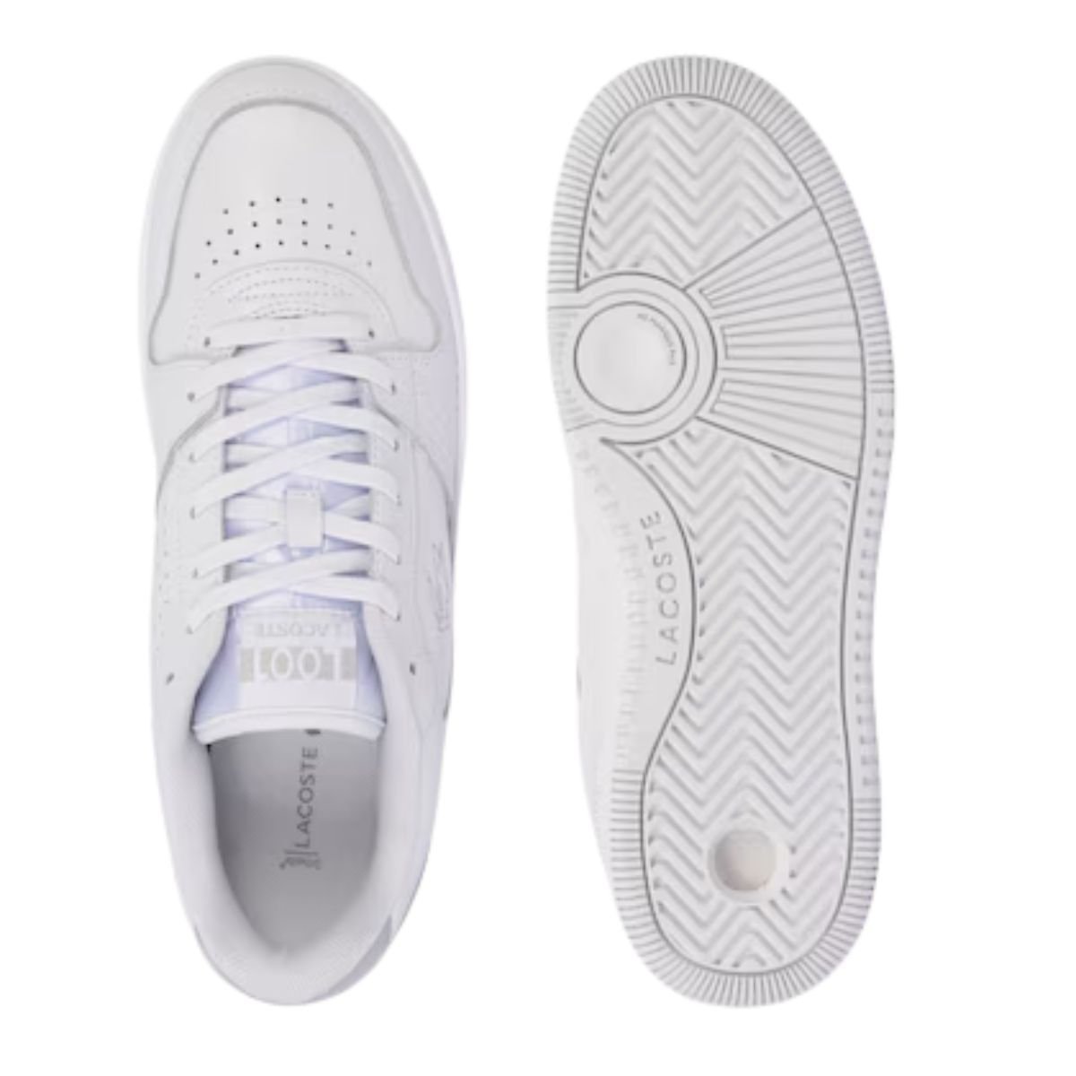 Sapatênis Masculino Lacoste L001 Set Branco Branco 3