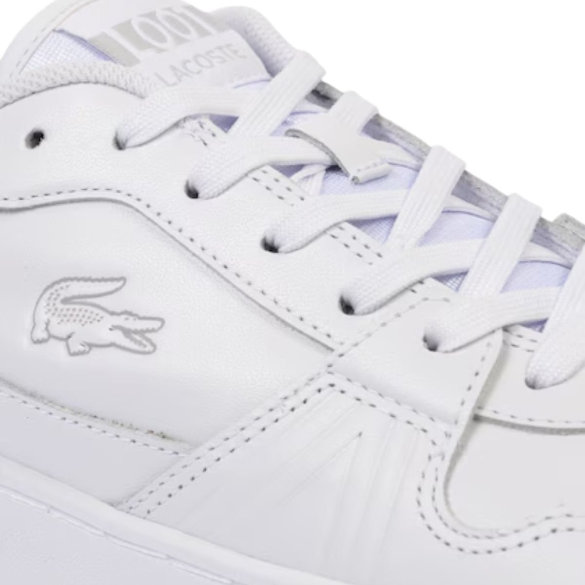 Sapatênis Masculino Lacoste L001 Set Branco Branco 5