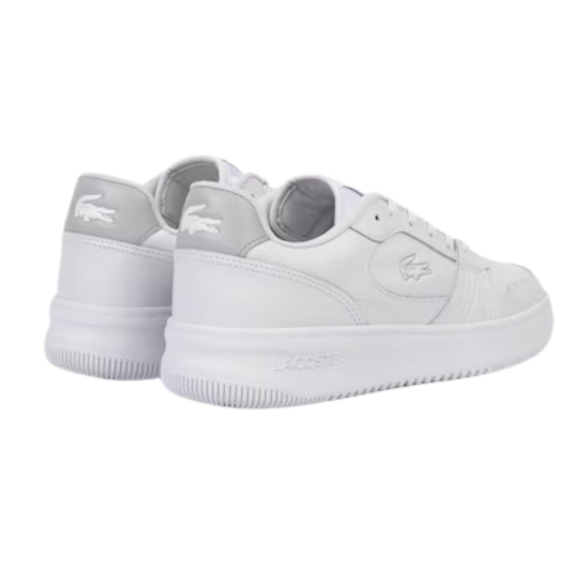 Sapatênis Masculino Lacoste L001 Set Branco Branco 7