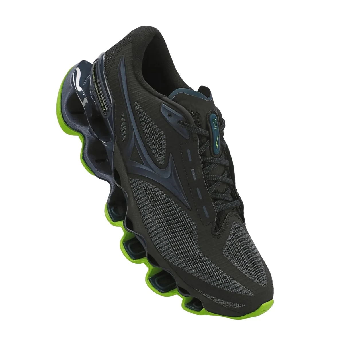 Tênis Corrida Masculino Mizuno Wave Prophecy 15 Preto Preto 2