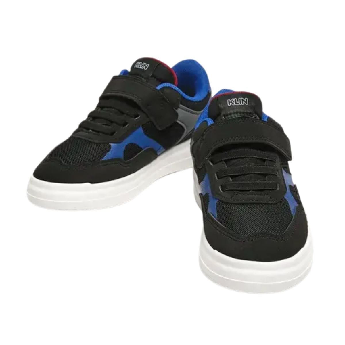 Tênis Casual Infantil Klin Next Mini Preto E Azul Preto 3