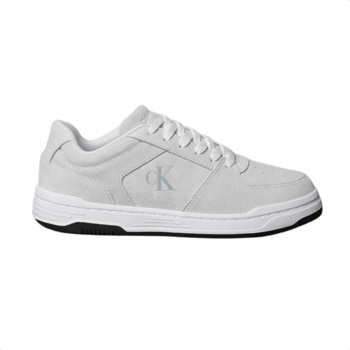Tênis Casual Masculino Calvin Klein Court Off White