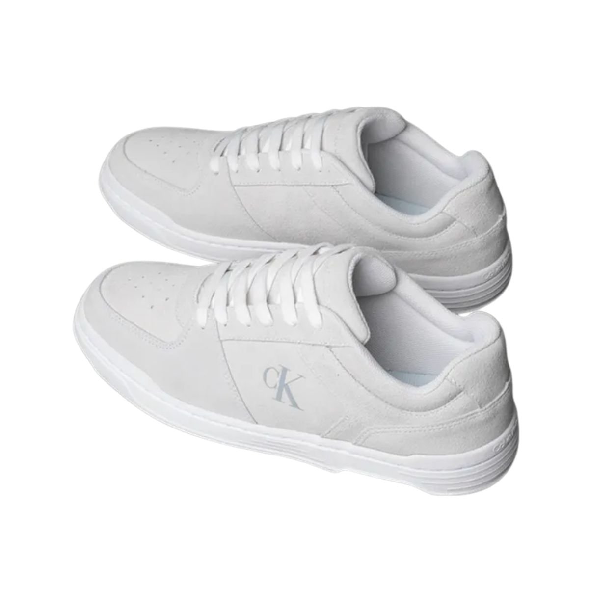 Tênis Casual Masculino Calvin Klein Court Off White Branco 4