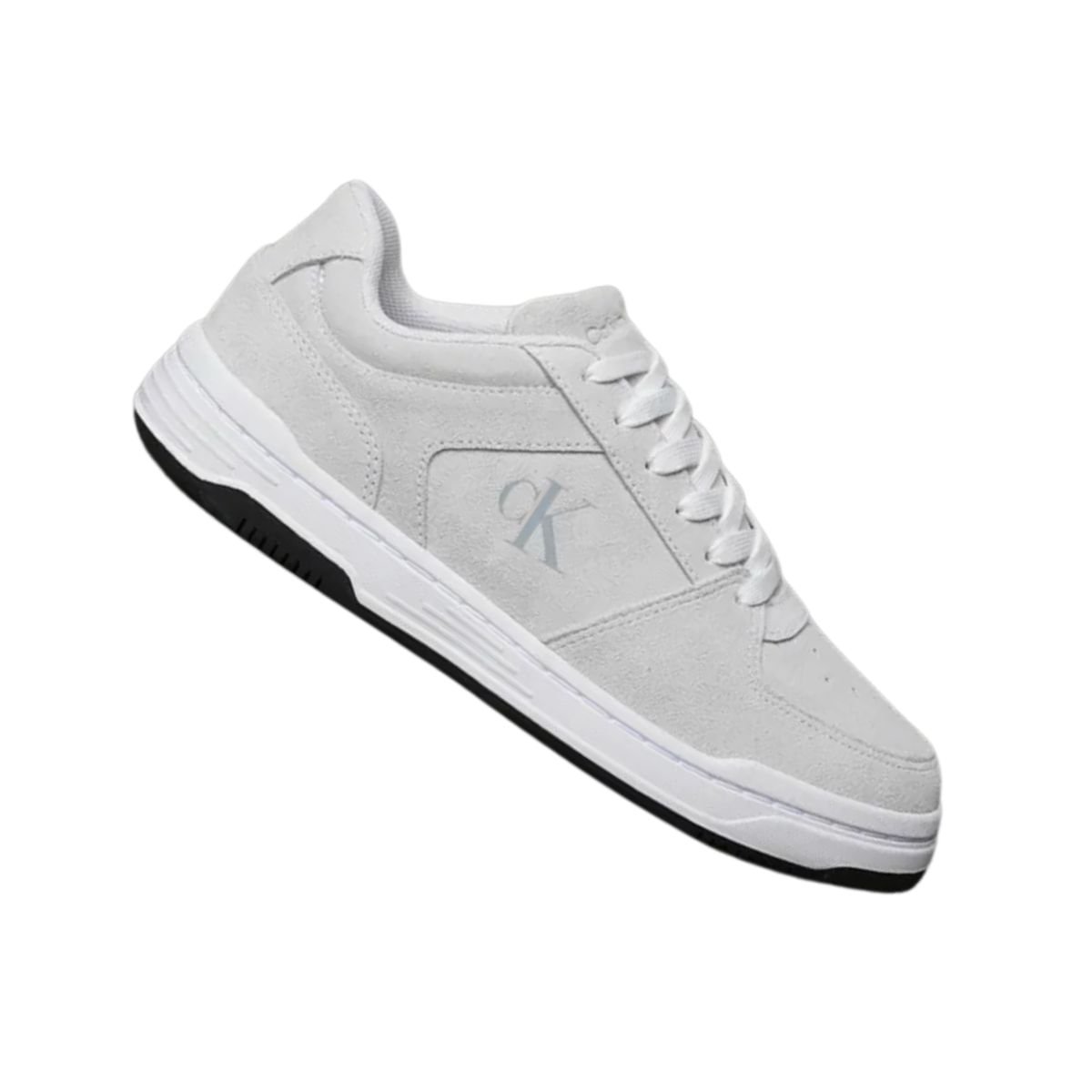 Tênis Casual Masculino Calvin Klein Court Off White Branco 6