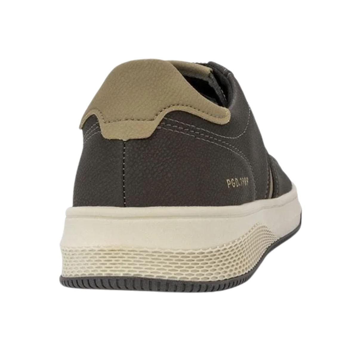 Sapatênis Masculino Em Microfibra Pegada Marrom Café 5