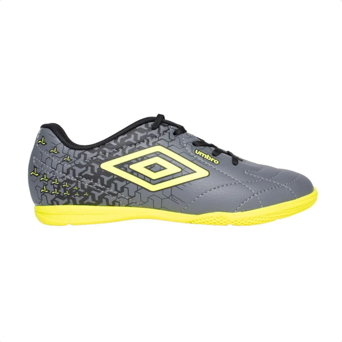 Chuteira Indoor Masculina Umbro Class Neo Júnior Chumbo