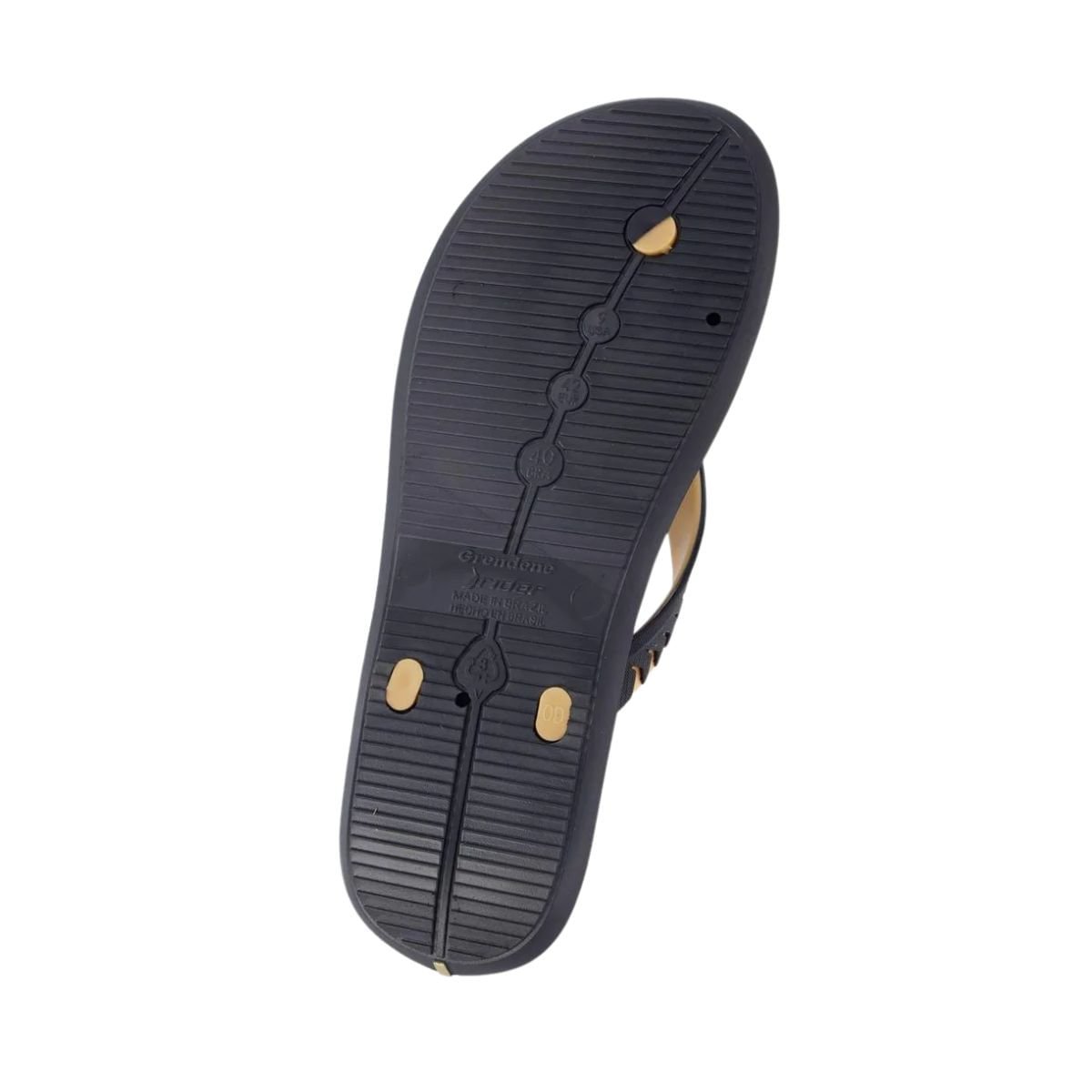 Chinelo Masculino Dedo Rider R1 Prime R10 Preto Preto 4