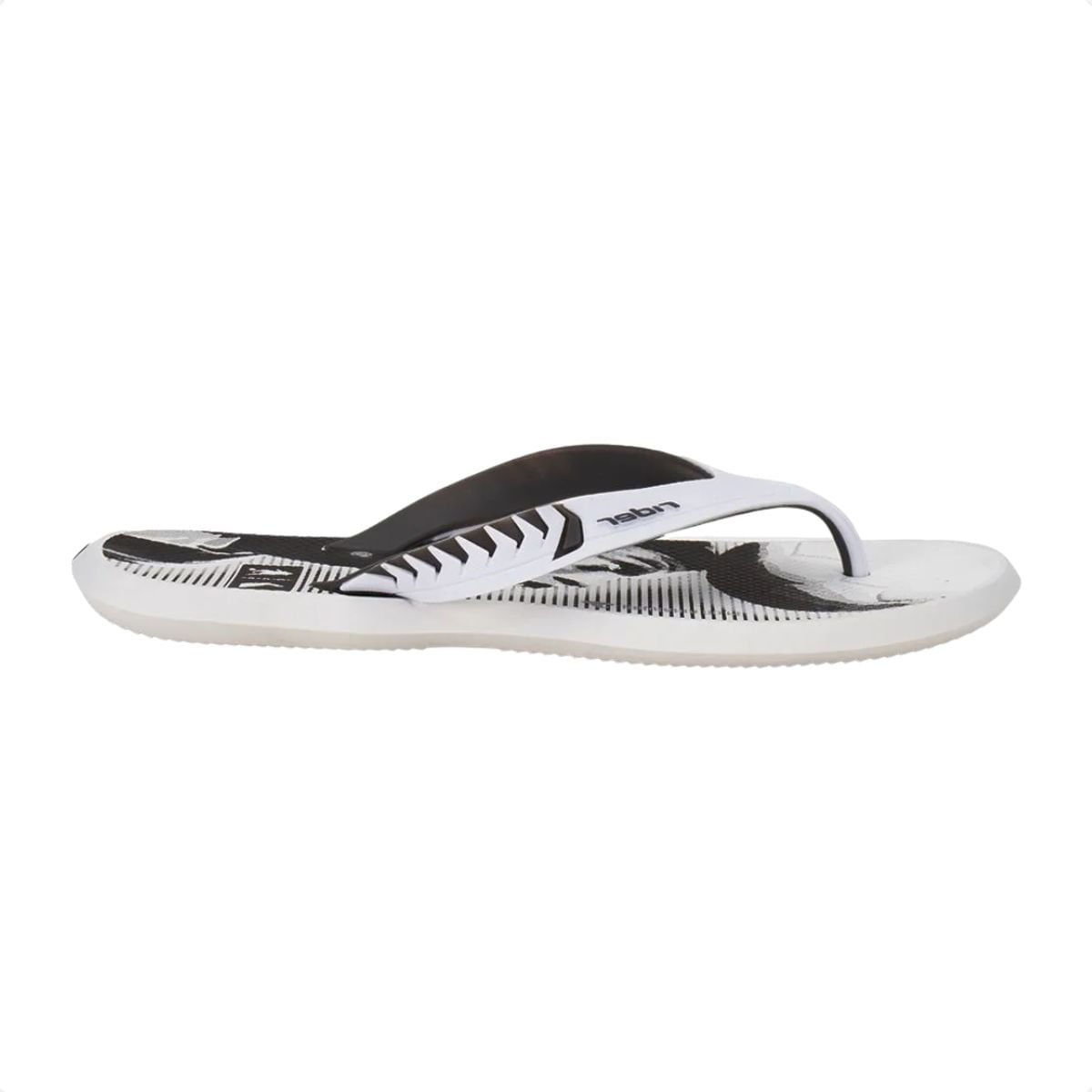 Chinelo Masculino Dedo Rider R1 Prime R10 Branco E Cinza