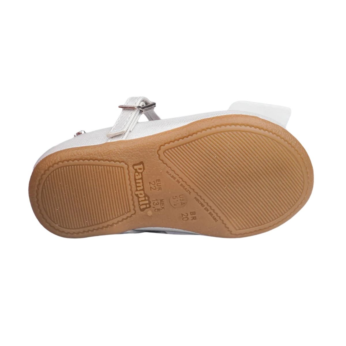 Sapatilha Bebe Sapatilha Pampili  4.01063.000-4 Prata 4