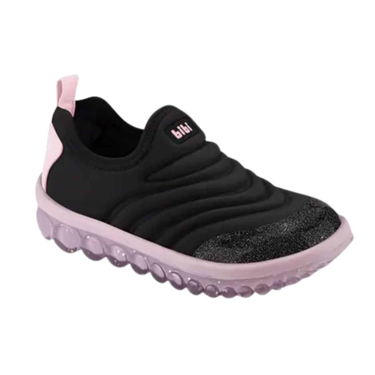 Tênis Casual Infantil Bibi Roller 2.0 Preto E Rosa Preto/Rosa 2