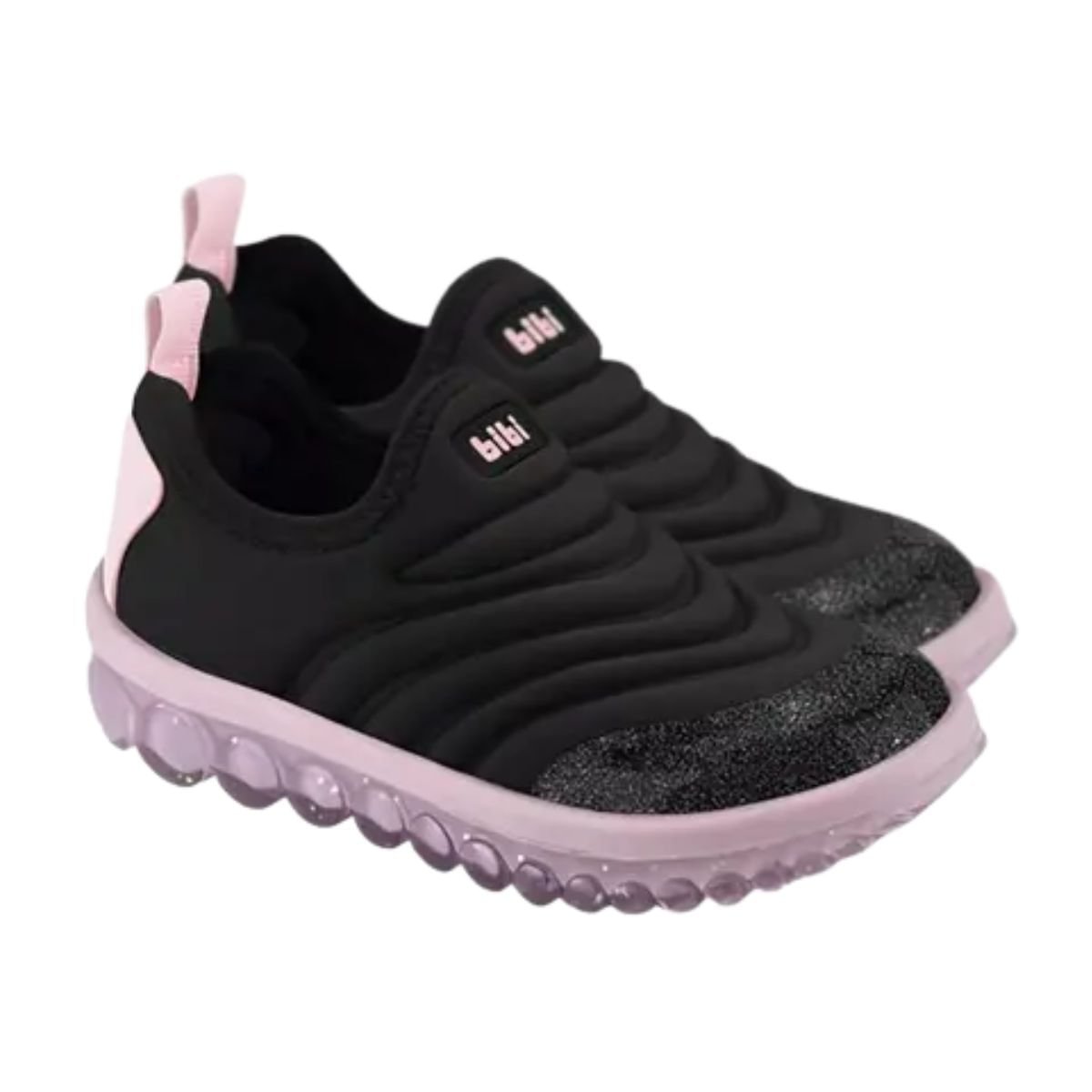 Tênis Casual Infantil Bibi Roller 2.0 Preto E Rosa Preto/Rosa 3