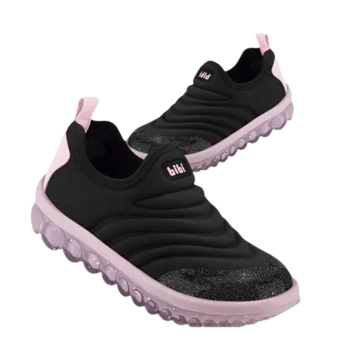 Tênis Casual Infantil Bibi Roller 2.0 Preto E Rosa Preto/Rosa 5