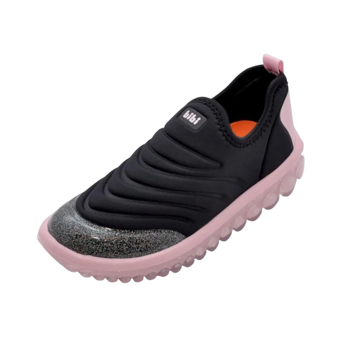 Tênis Casual Infantil Bibi Roller 2.0 Preto E Rosa Preto/Rosa 6