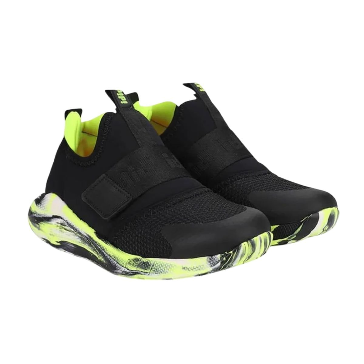 Tênis Corrida Infantil Bibi Evolution Preto E Verde Preto/Verde 2