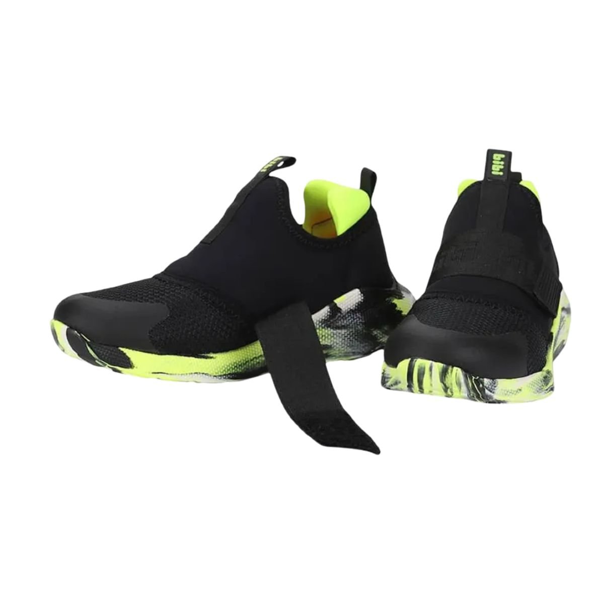 Tênis Corrida Infantil Bibi Evolution Preto E Verde Preto/Verde 3