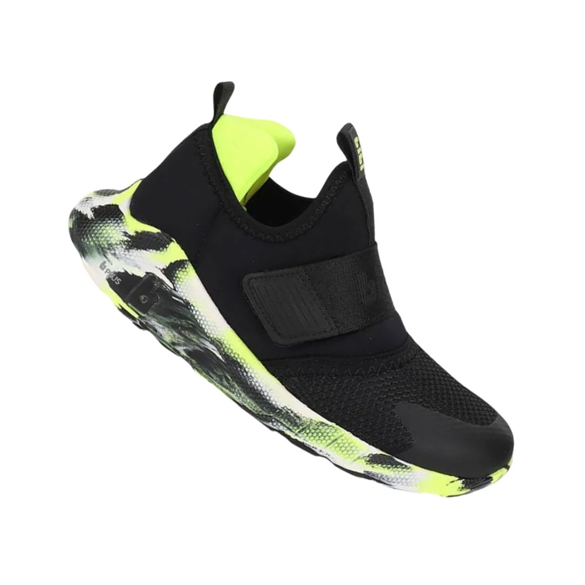 Tênis Corrida Infantil Bibi Evolution Preto E Verde Preto/Verde 6
