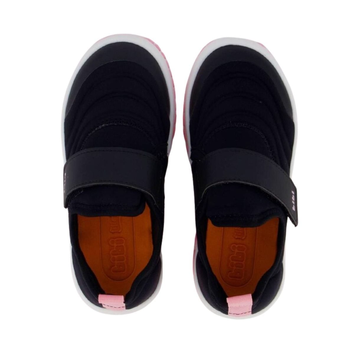 Tênis Casual Infantil Bibi Roller 2.0 Preto E Rosa Preto 3