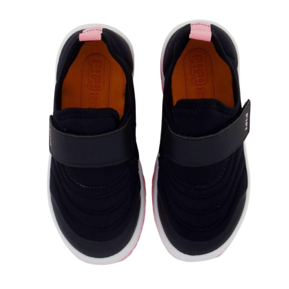Tênis Casual Infantil Bibi Roller 2.0 Preto E Rosa Preto 6