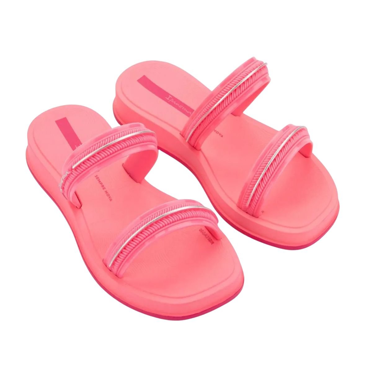 Chinelo Infantil Slide Ipanema Glow Rosa Rosa 2
