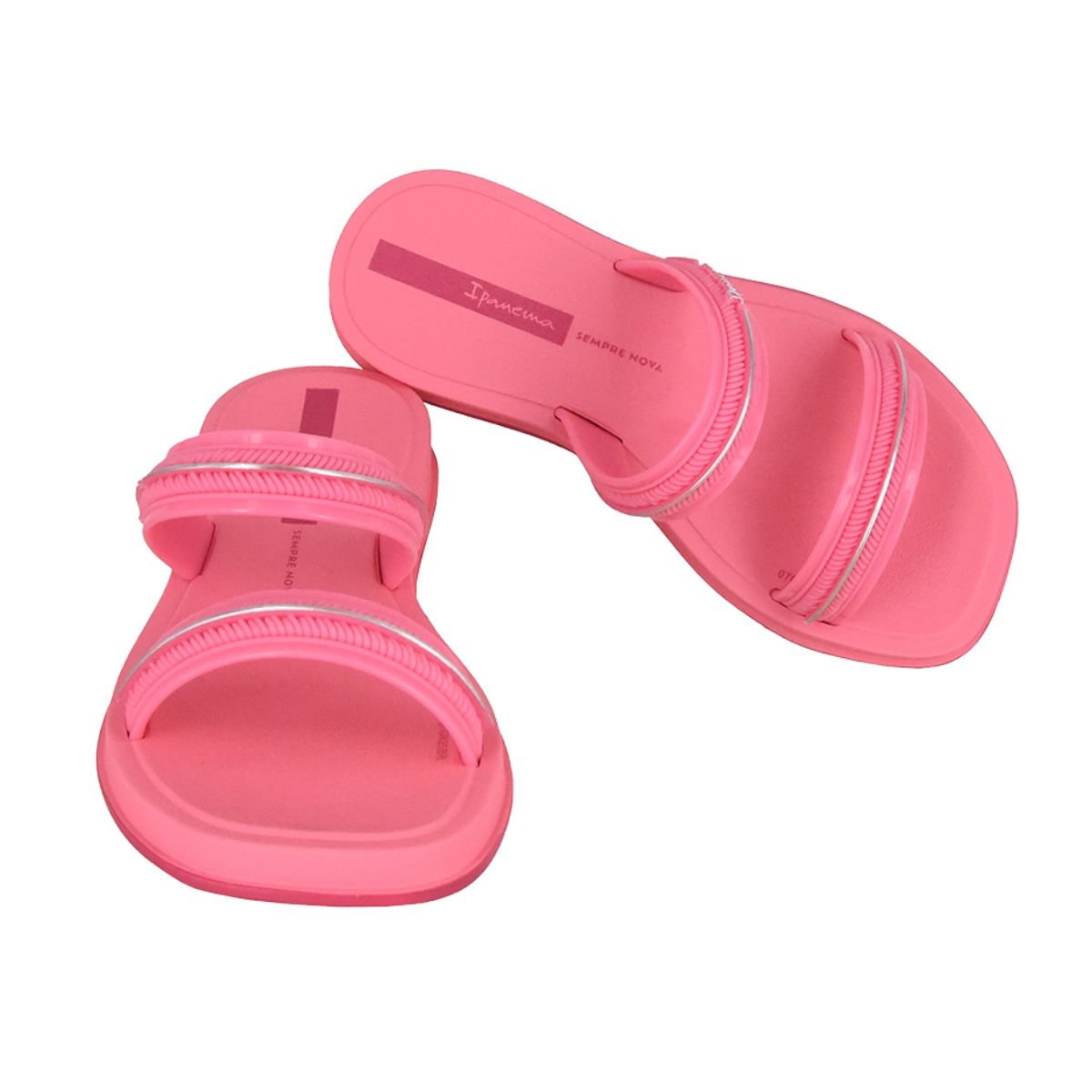 Chinelo Infantil Slide Ipanema Glow Rosa Rosa 4