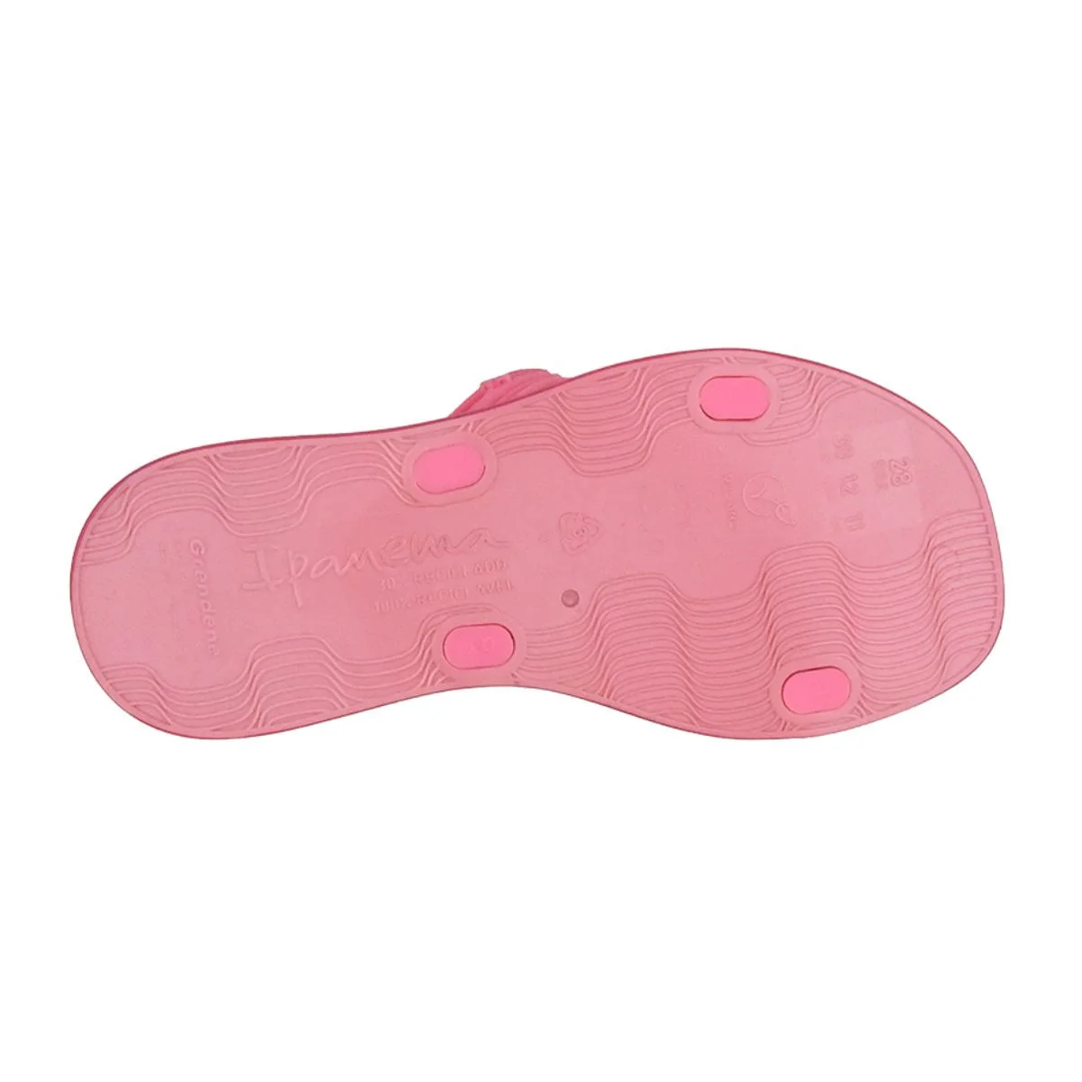 Chinelo Infantil Slide Ipanema Glow Rosa Rosa 5