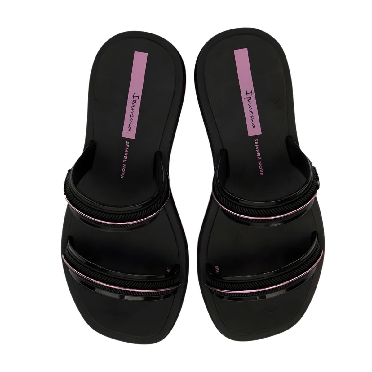 Chinelo Inf Gaspea/Slide Ipanema Glow Preto 6