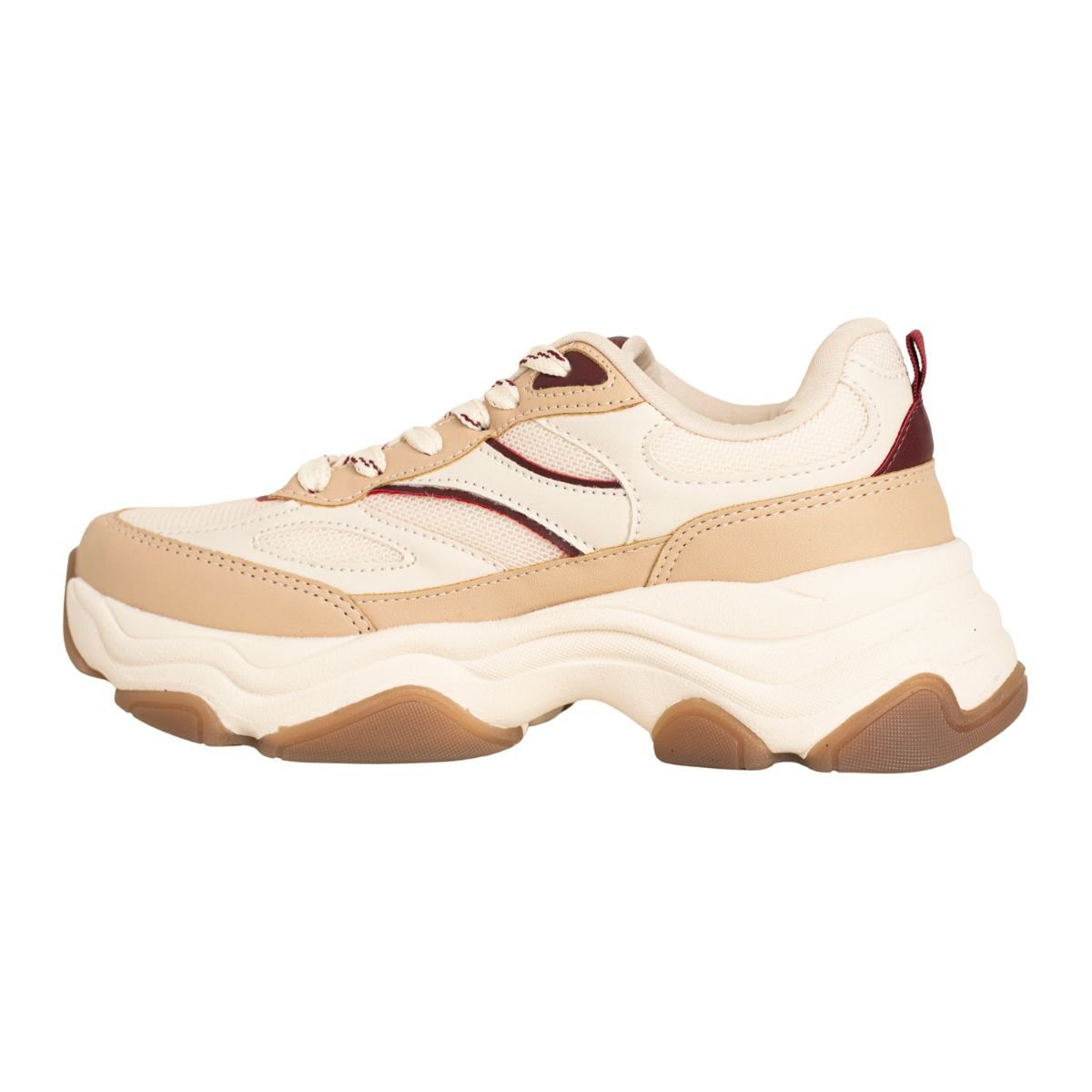 Tênis Feminino Chunky Dm Urban Bold Bege Bege 5