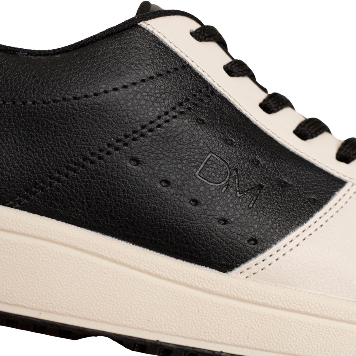 Tênis Feminino Casual Dm Urban Lumi Off White E Preto Preto/Off White 3