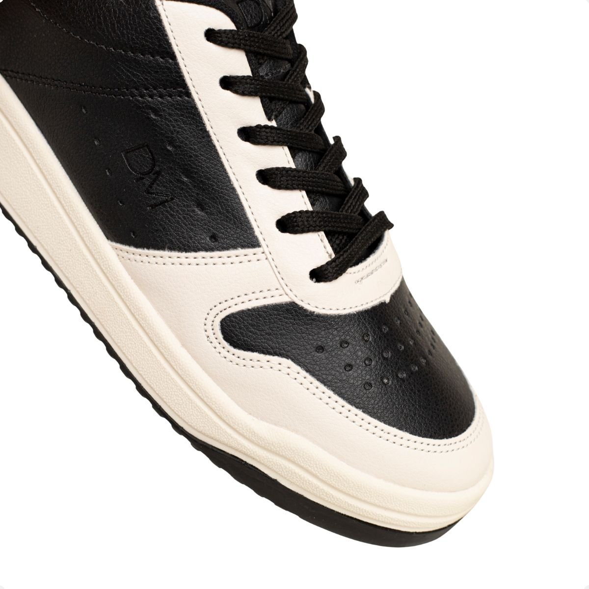 Tênis Feminino Casual Dm Urban Lumi Off White E Preto Preto/Off White 7