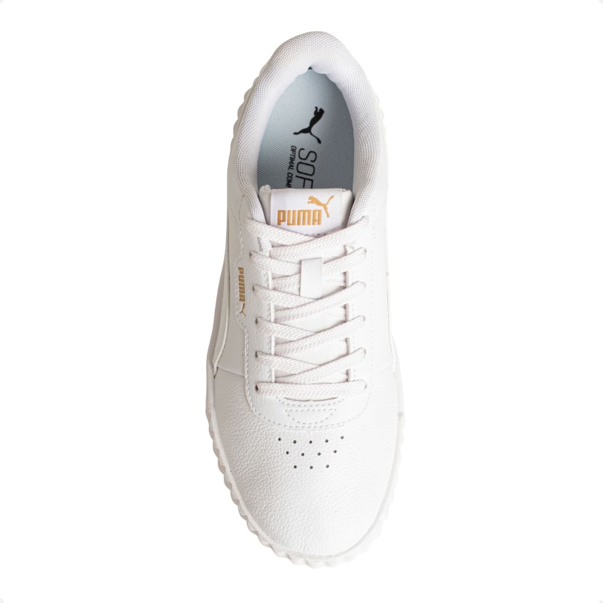 Tenis Casual Feminino Casual Puma Carina 3.0 Bdp Branco 6