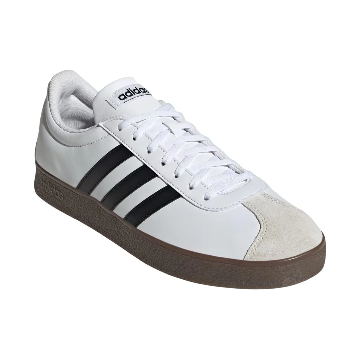 Tênis Casual Masculino Adidas Vl Court Base Branco Branco 2