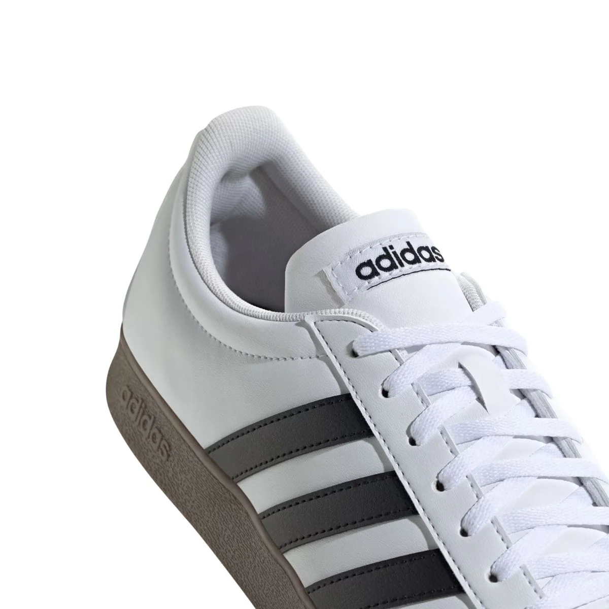 Tênis Casual Masculino Adidas Vl Court Base Branco Branco 5