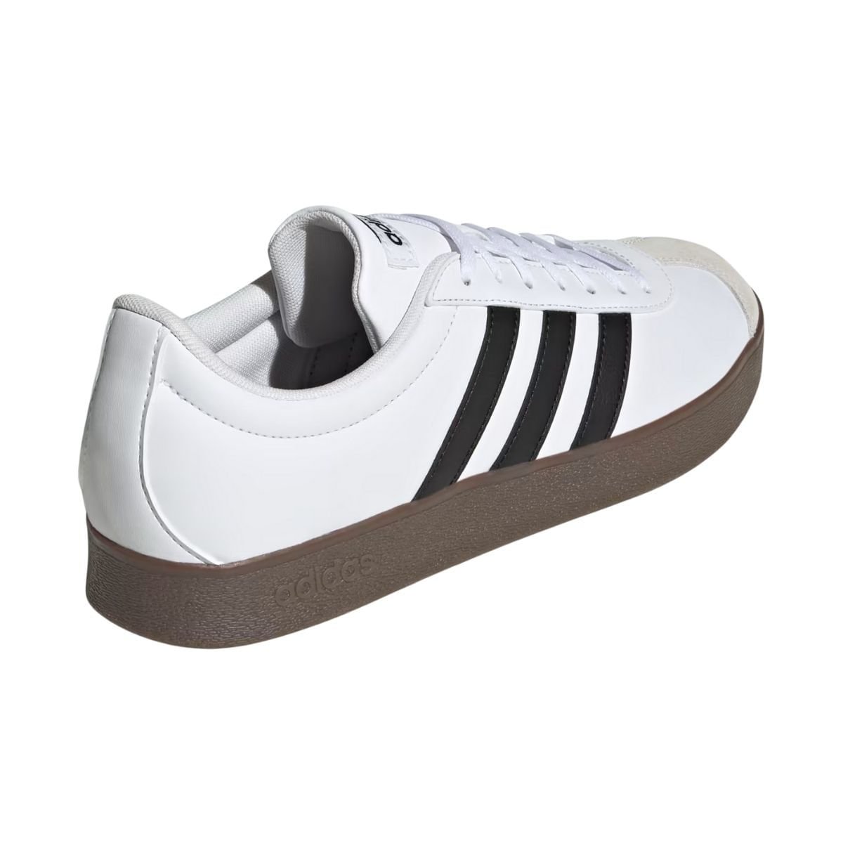 Tênis Casual Masculino Adidas Vl Court Base Branco Branco 7
