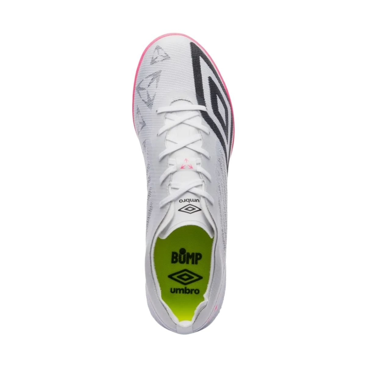 Chuteira Society Masculina Umbro Velocita Decimo Premier Branca Branco 3