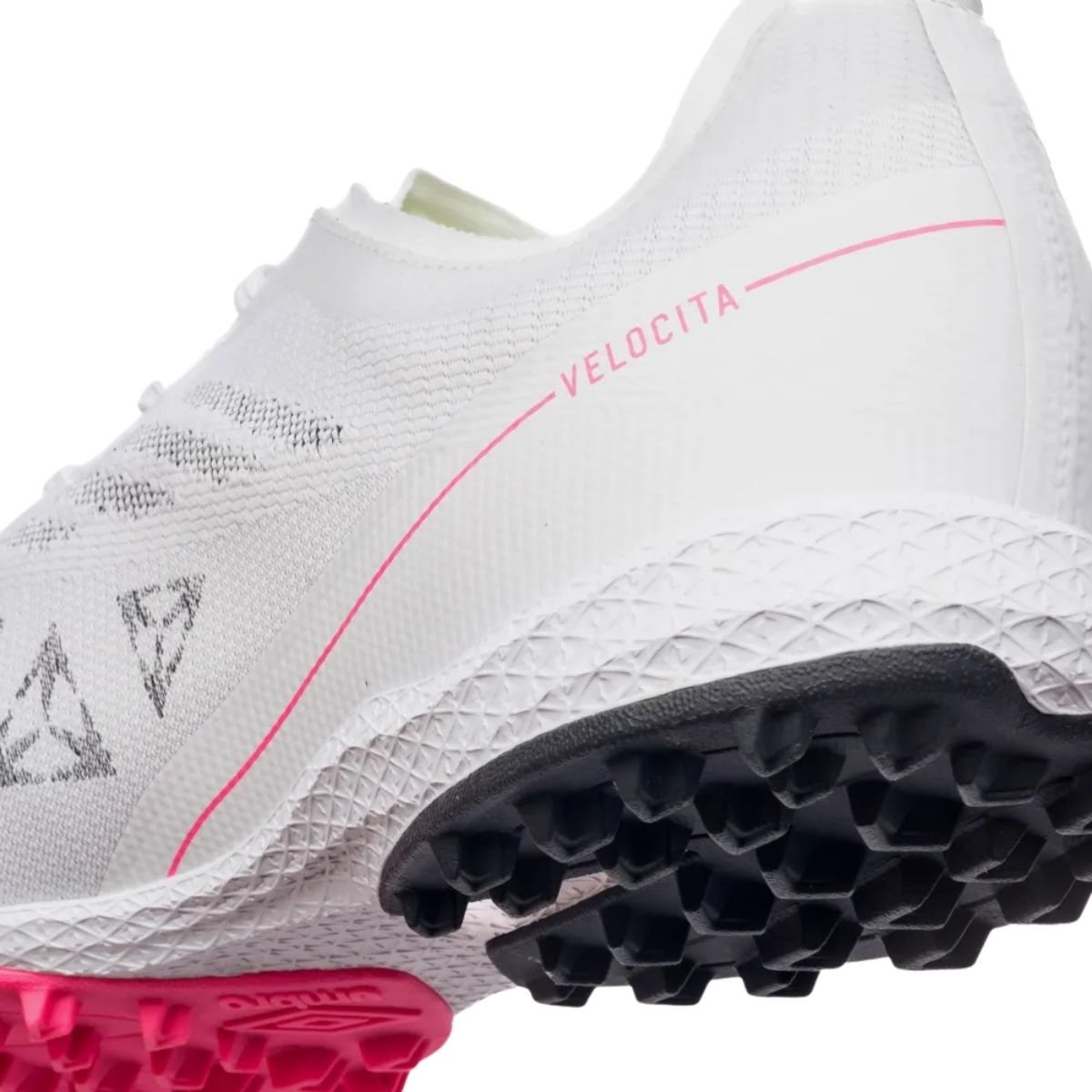 Chuteira Society Masculina Umbro Velocita Decimo Premier Branca Branco 6