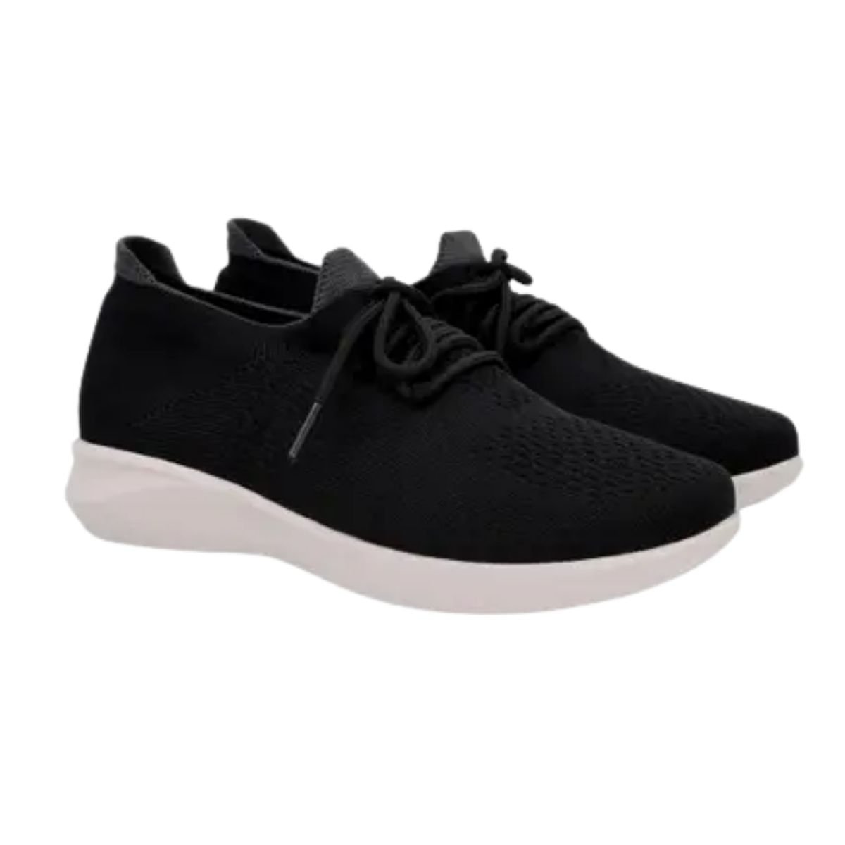 Tênis Moda Feminino Original Usaflex Preto Preto 2