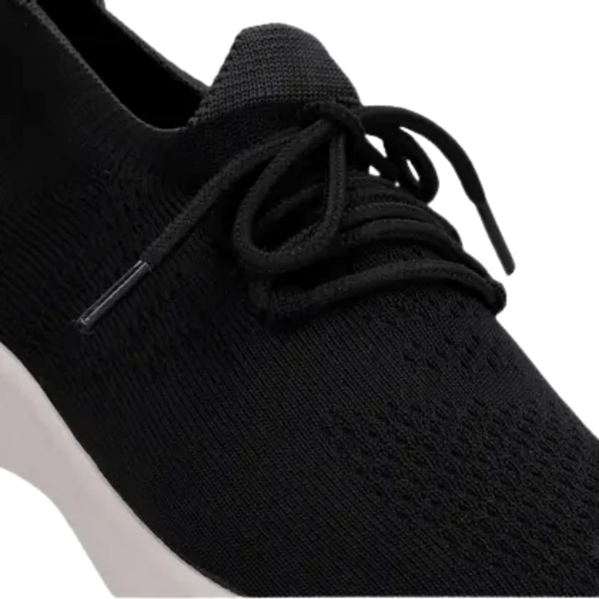 Tênis Moda Feminino Original Usaflex Preto Preto 3